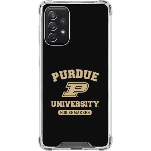 Purdue University Purdue University Boilermakers Galaxy A72 5G Clear Case